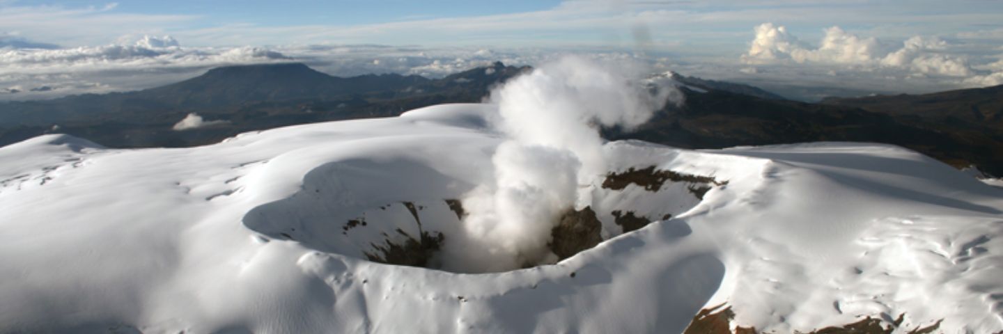 Nevado del Ruiz. Tomada de Wikipedia